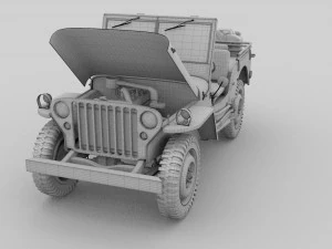 서부 프론트 팩 3D 모델