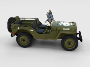 서부 프론트 팩 3D 모델