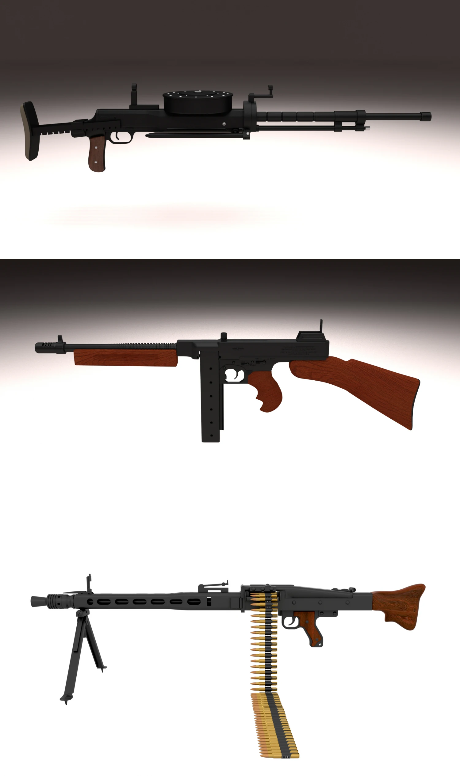 ww2 machine pack 3D Model .c4d .max .obj .3ds .fbx .stl .blend 
