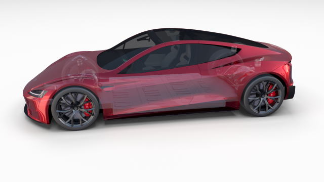 Tesla roadster sales 360 view