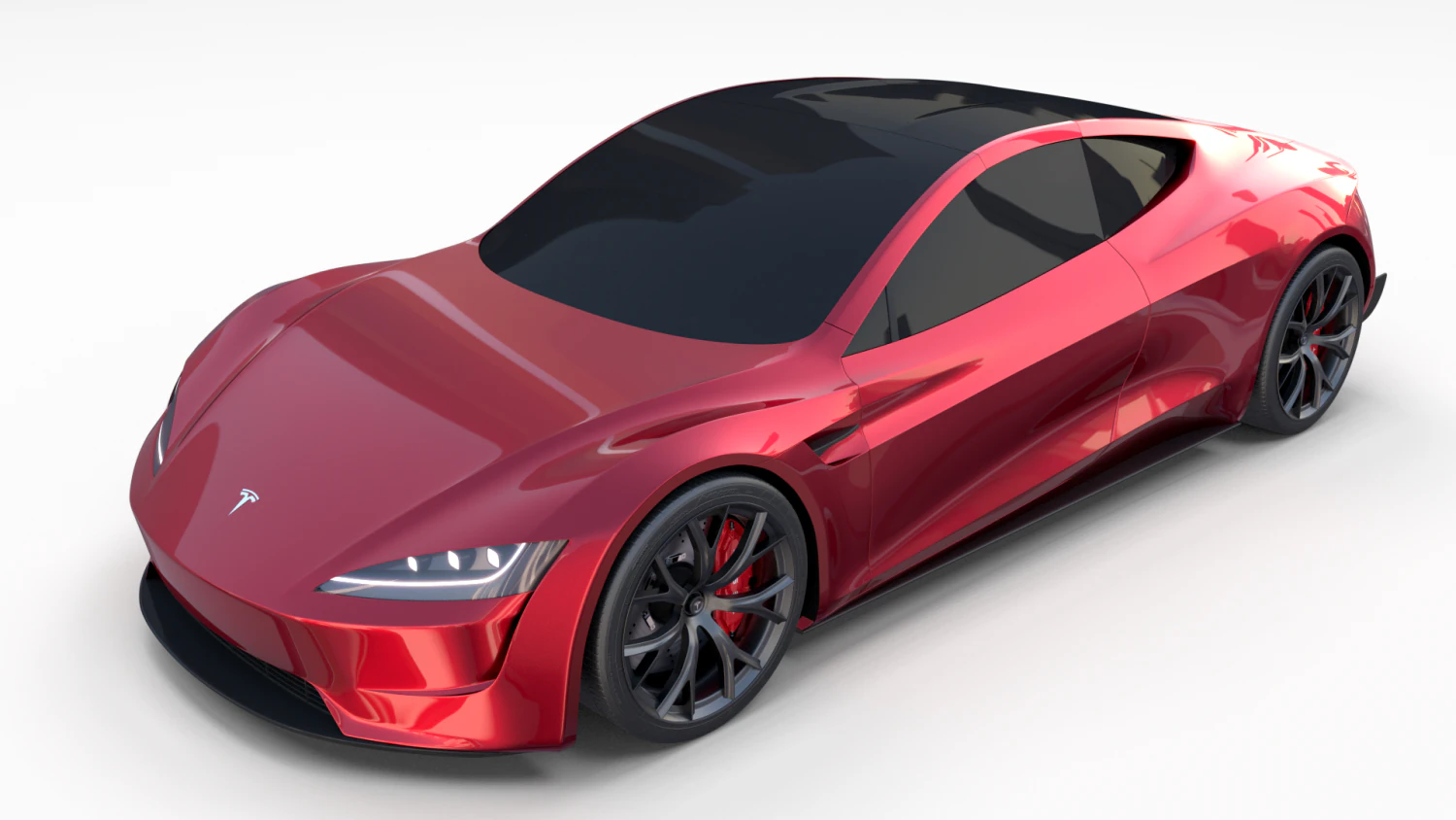 tesla roadster 2020 3D Model .c4d .max .obj .3ds .fbx .stl .blend 
