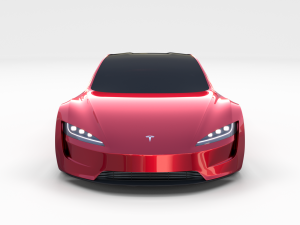 tesla roadster 2020 3D Model