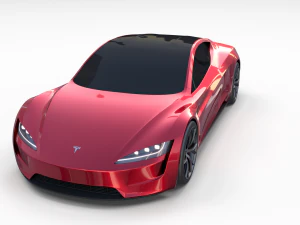 tesla roadster 2020 3D Model