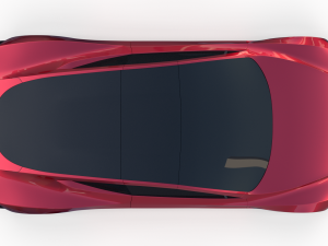 tesla roadster 2020 3D Model