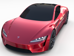tesla roadster 2020 3D Model