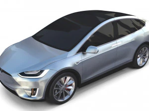 tesla collection roadster model s x 3 3D Model