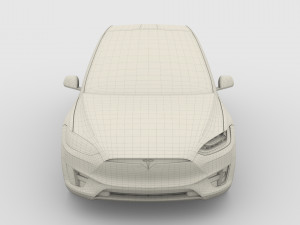 tesla collection roadster model s x 3 3D Model