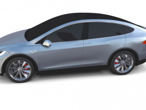 tesla collection roadster model s x 3 3D Model