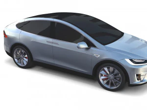 tesla collection roadster model s x 3 3D Model