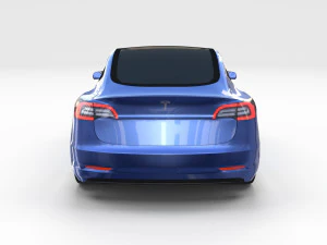 tesla collection roadster model s x 3 3D Model