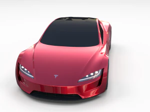 tesla collection roadster model s x 3 3D Model