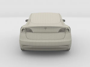 tesla collection roadster model s x 3 3D Model