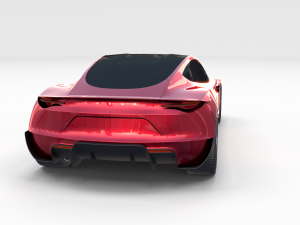 tesla collection roadster model s x 3 3D Model