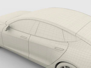 tesla collection roadster model s x 3 3D Model