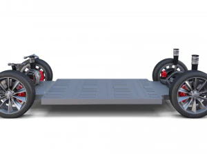 tesla roadster model s x 3 chassis pack 3D Model