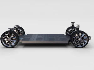 tesla roadster model s x 3 chassis pack 3D Model