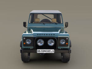1985 land rover defender 90 pack Model 3D