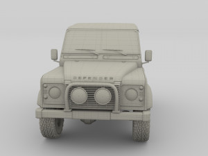 1985 land rover defender 90 pack Model 3D