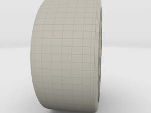 full tesla roadster wheel 3D-Modell