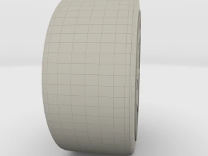 full tesla roadster wheel 3D Model
