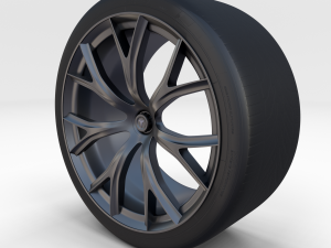 tesla roadster rim 3D-Modell