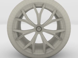 tesla roadster rim 3D Model
