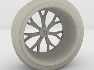 tesla roadster rim 3D-Modell