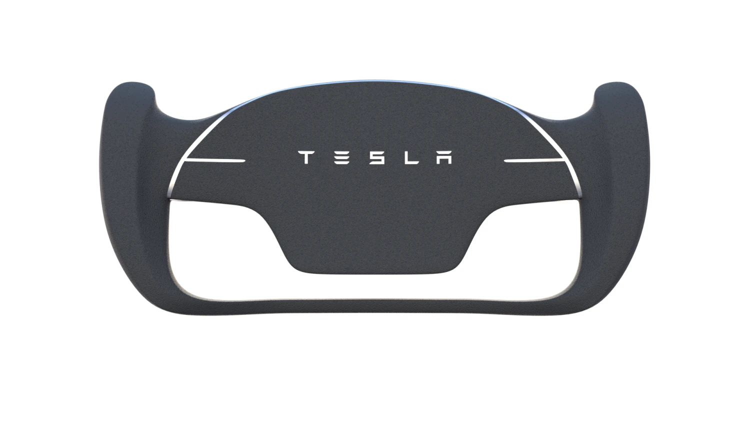 tesla roadster steering wheel 3D Model .c4d .max .obj .3ds .fbx .stl .blend 