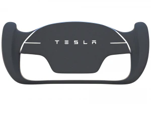 tesla roadster steering wheel 3D Model