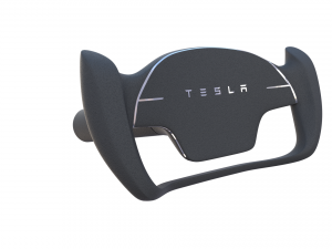 tesla roadster steering wheel 3D-Modell