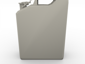 jerry can low poly 3 worn pbr Modèle 3D