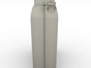 jerry can low poly 3 worn pbr 3D Model