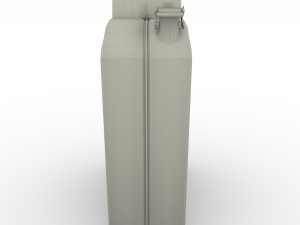 jerry can low poly weathered 2 pbr 3D Model