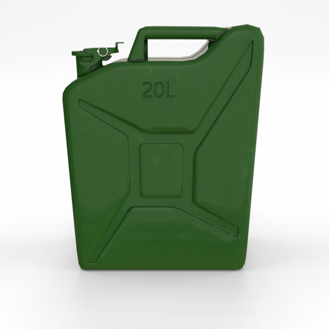 jerry can pbr 3D Модель .c4d .max .obj .3ds .fbx .stl .blend 