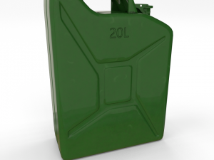jerry can pbr 3D Модель