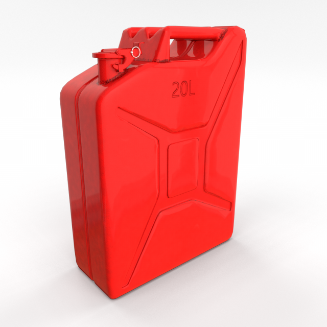 jerry can 2 pbr 3D 모델 .c4d .max .obj .3ds .fbx .stl .blend 