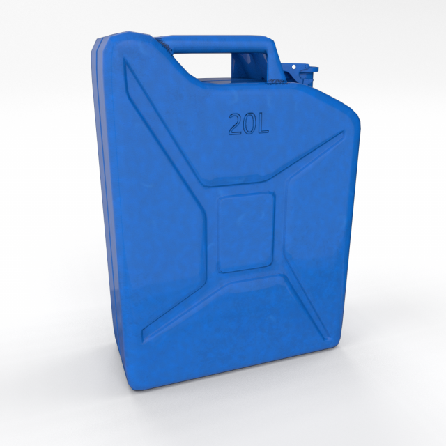 jerry can 3 pbr Modelo 3D .c4d .max .obj .3ds .fbx .stl .blend 
