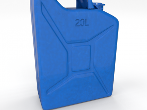 jerry can 3 pbr 3D Model
