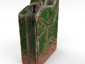 jerry can weathered pbr 3Dモデル