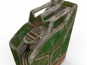 jerry can weathered pbr 3Dモデル
