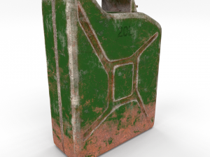 jerry can weathered pbr 3Dモデル