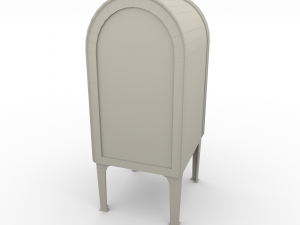 mailbox lowpoly pbr 3D Model
