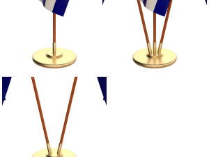 greece flag pack 3D-Modell