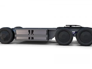 tesla semi truck chassis 3D Model