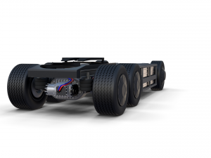 tesla semi truck chassis 3D मॉडल