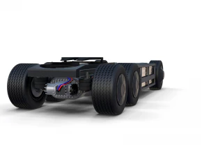 tesla semi truck chassis 3D Model