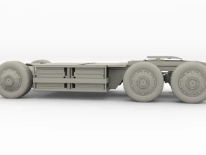 tesla semi truck chassis 3D Model