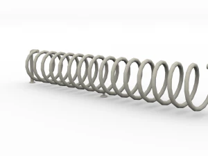 supporto per bici a spirale Modello 3D