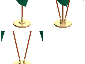 bangladesh flag pack Modelo 3D