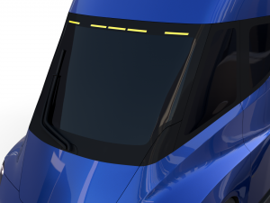 tesla truck blue 3D Модель